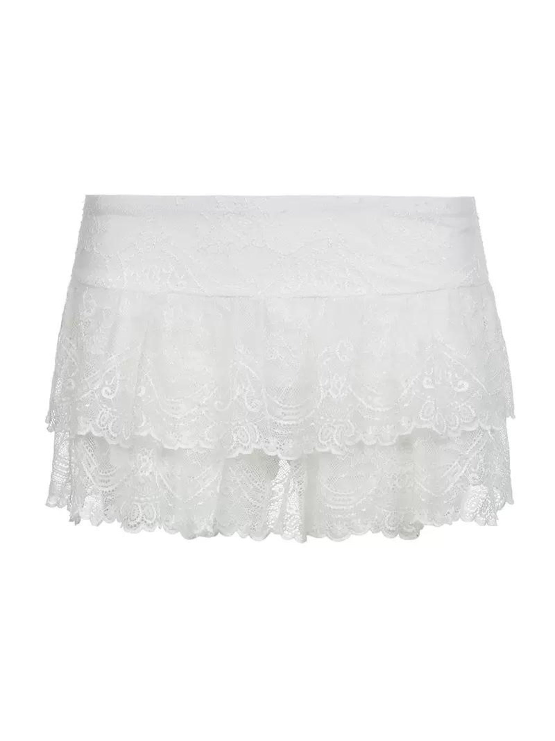 Aden Low Waist Lace Skirt