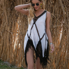 Knitting Mesh Bikini Cover Up