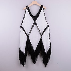 Knitting Mesh Bikini Cover Up