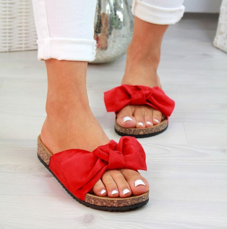 Bow Flip Flop Sandals