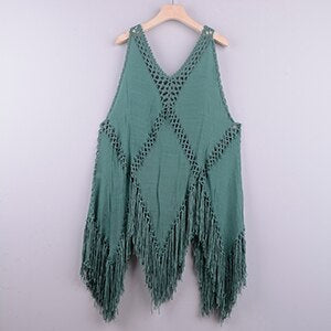 Knitting Mesh Bikini Cover Up