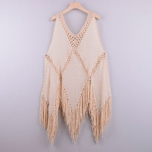 Knitting Mesh Bikini Cover Up