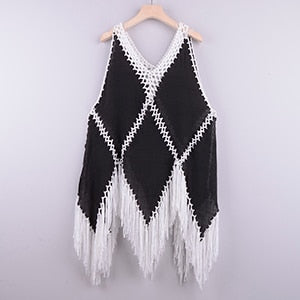 Knitting Mesh Bikini Cover Up