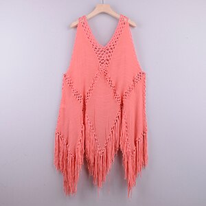 Knitting Mesh Bikini Cover Up