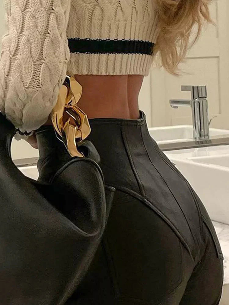 Halsey Leather Pants