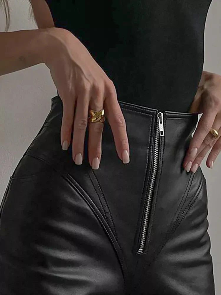 Halsey Leather Pants