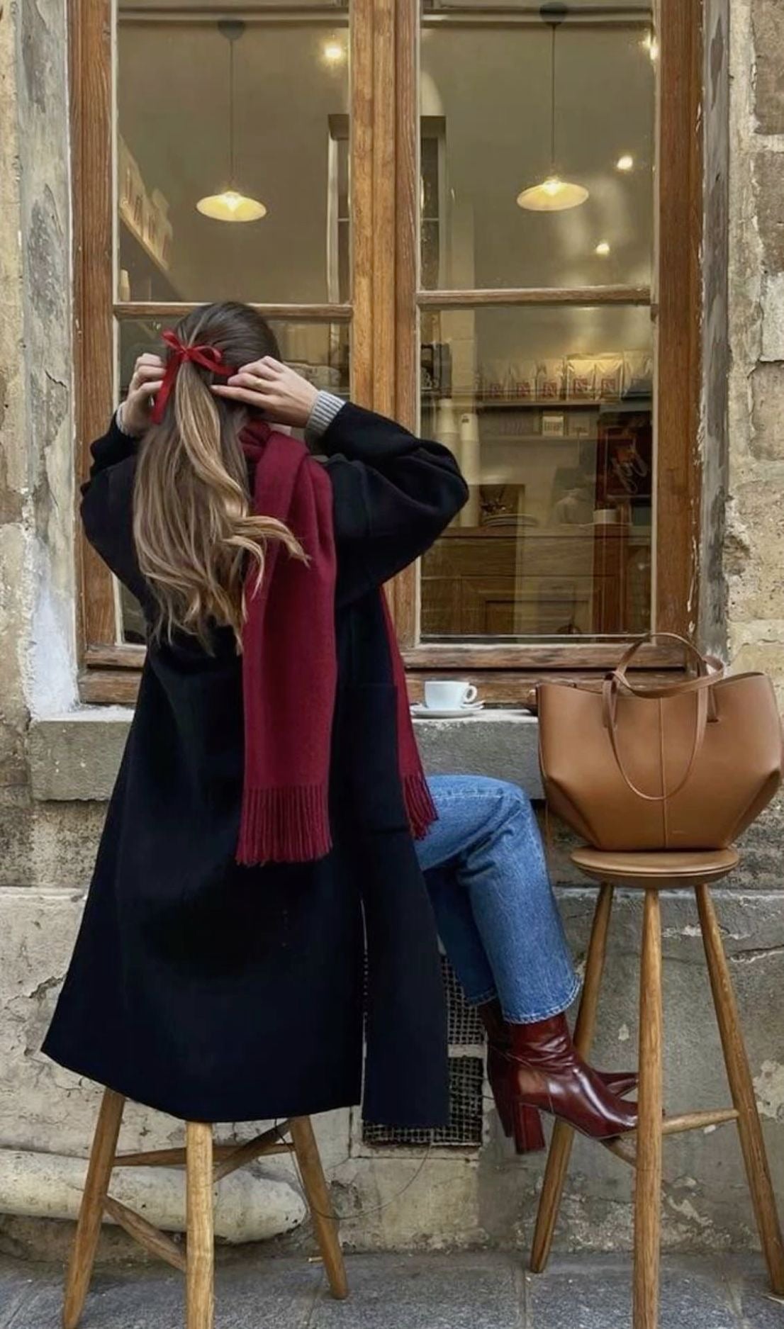 Alden Oversized Fringe Scarf