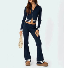 Jadira Knitted Pants Set