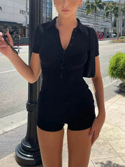 Jaionna Short Sleeve Romper