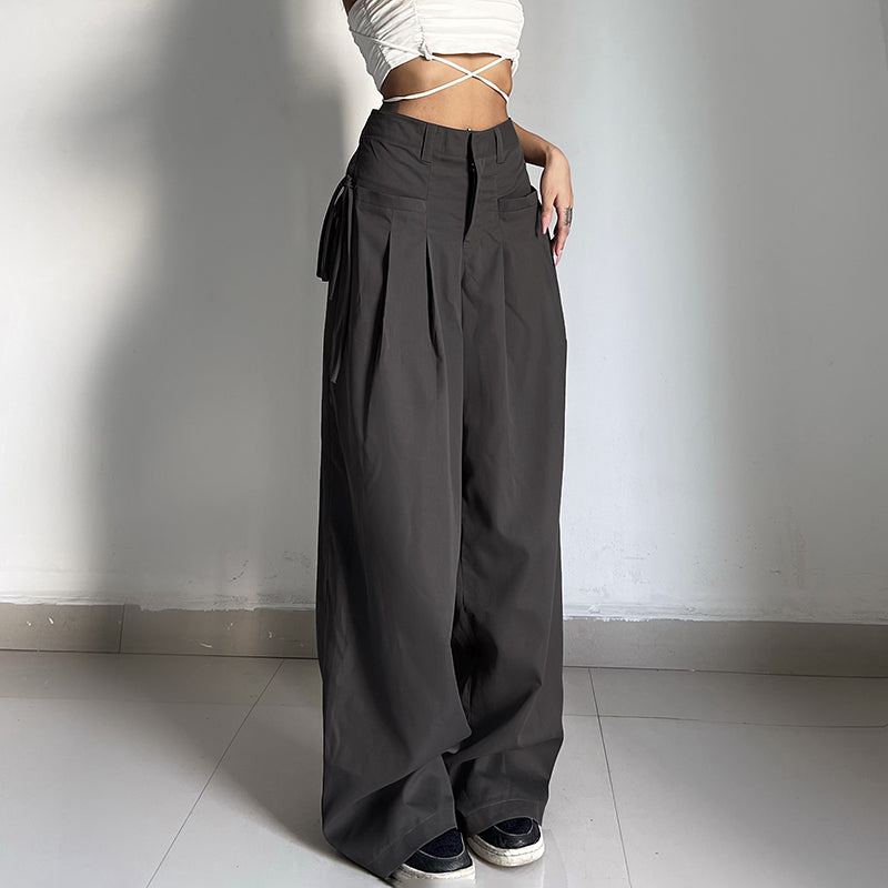 Jessa Wide Leg Baggy Pants