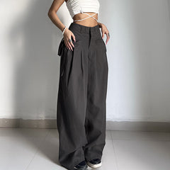 Jessa Wide Leg Baggy Pants