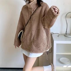 Jessica Oversize Fur Sweatshirt