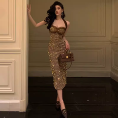 Sexy Sequins Party Dress