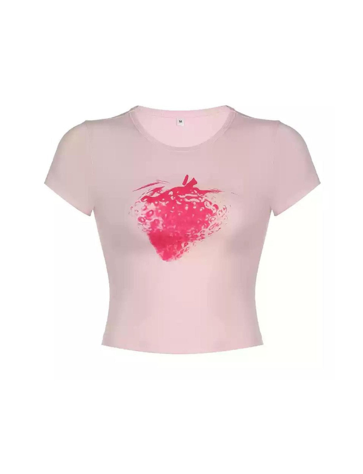 Andee Strawberry Print T-Shirt