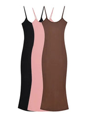 Luz Basic Slip Dress