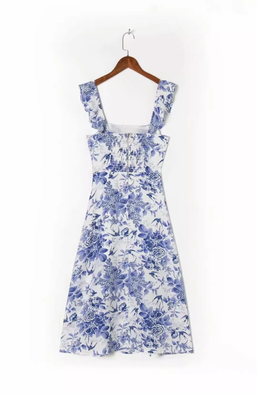 French floral holiday dress