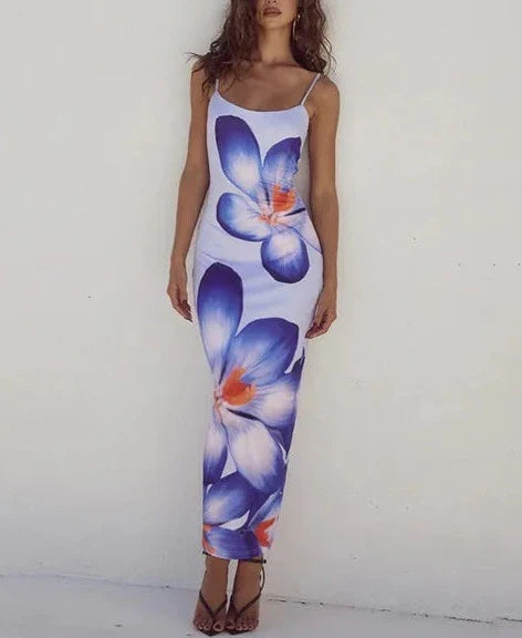 Gracen Large Floral Maxi Dress