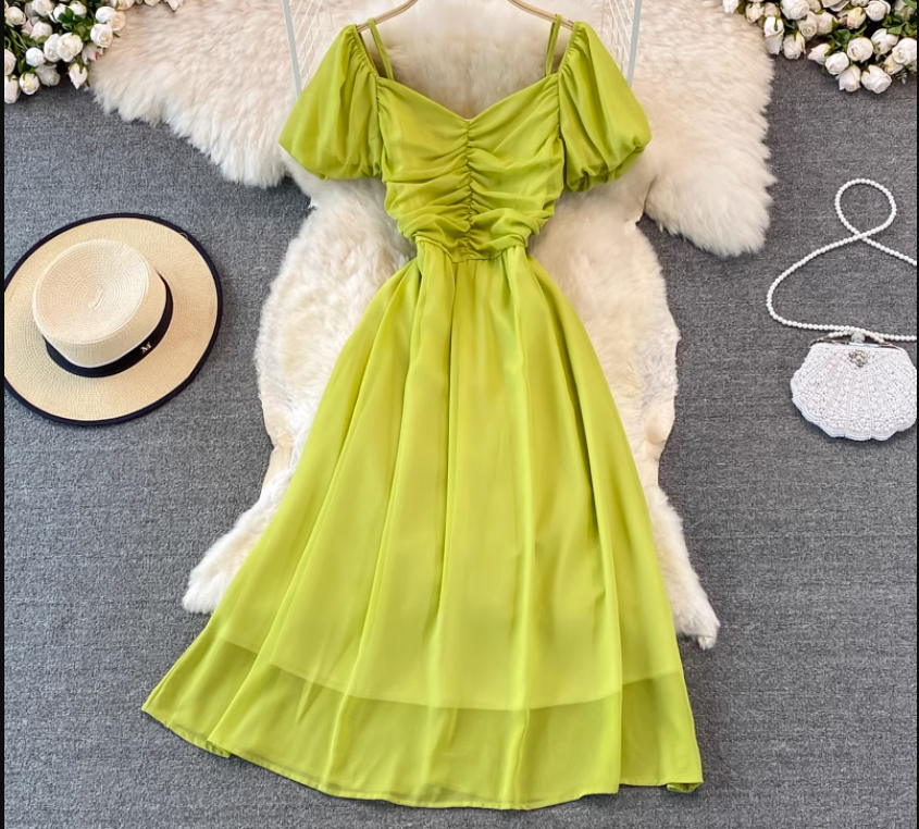 Fashion A-line Summer Dress ,