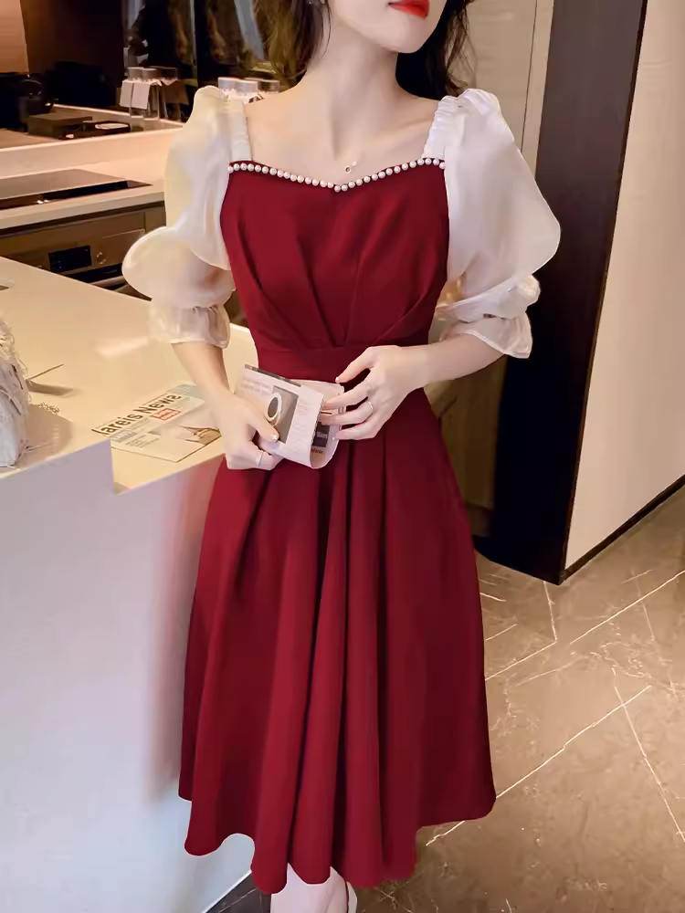 women's summer chiffon dress