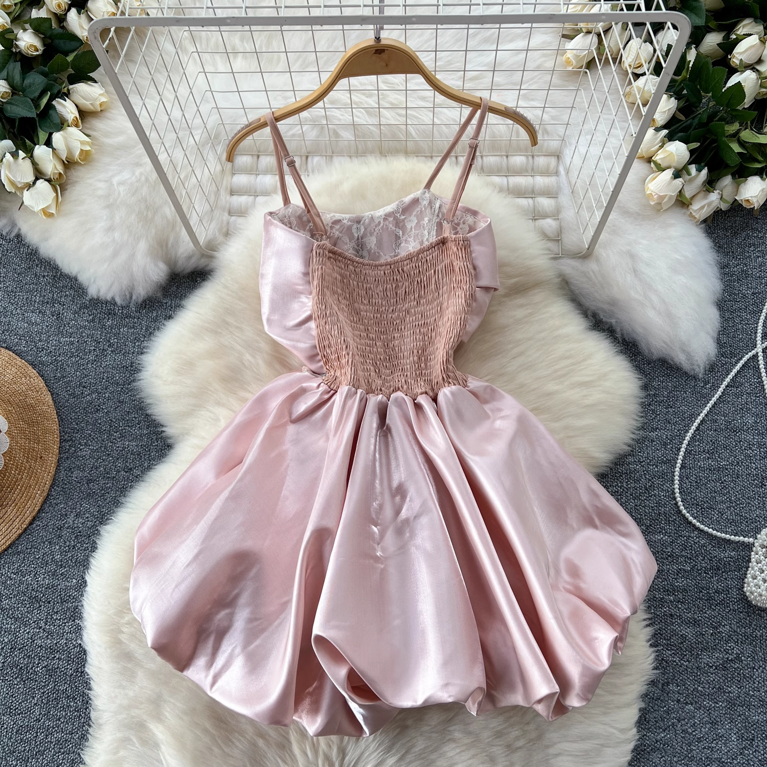 Sexy A-line Pink Party Dress