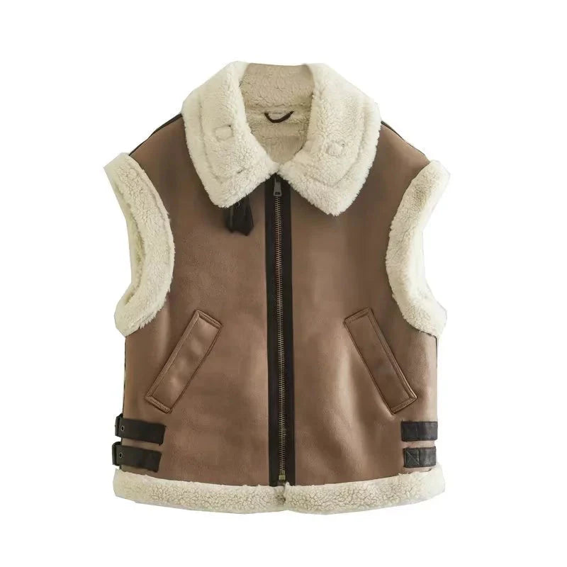 Naya Sleeveless Vest Jacket