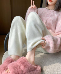 Gissel Fuzzy Knit Lounge Pants