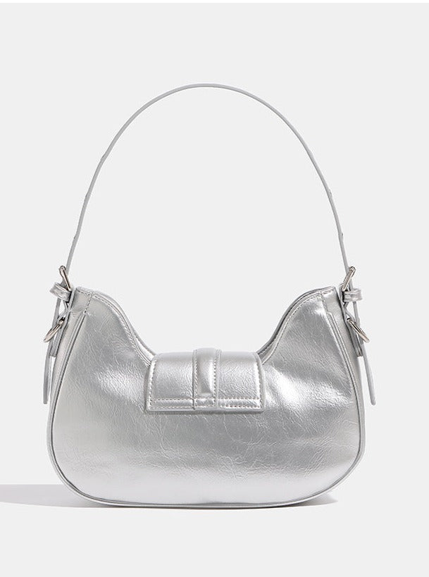 Evie Metallic Shoulder Bag