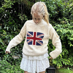 Brit Union Jack Knit Sweater