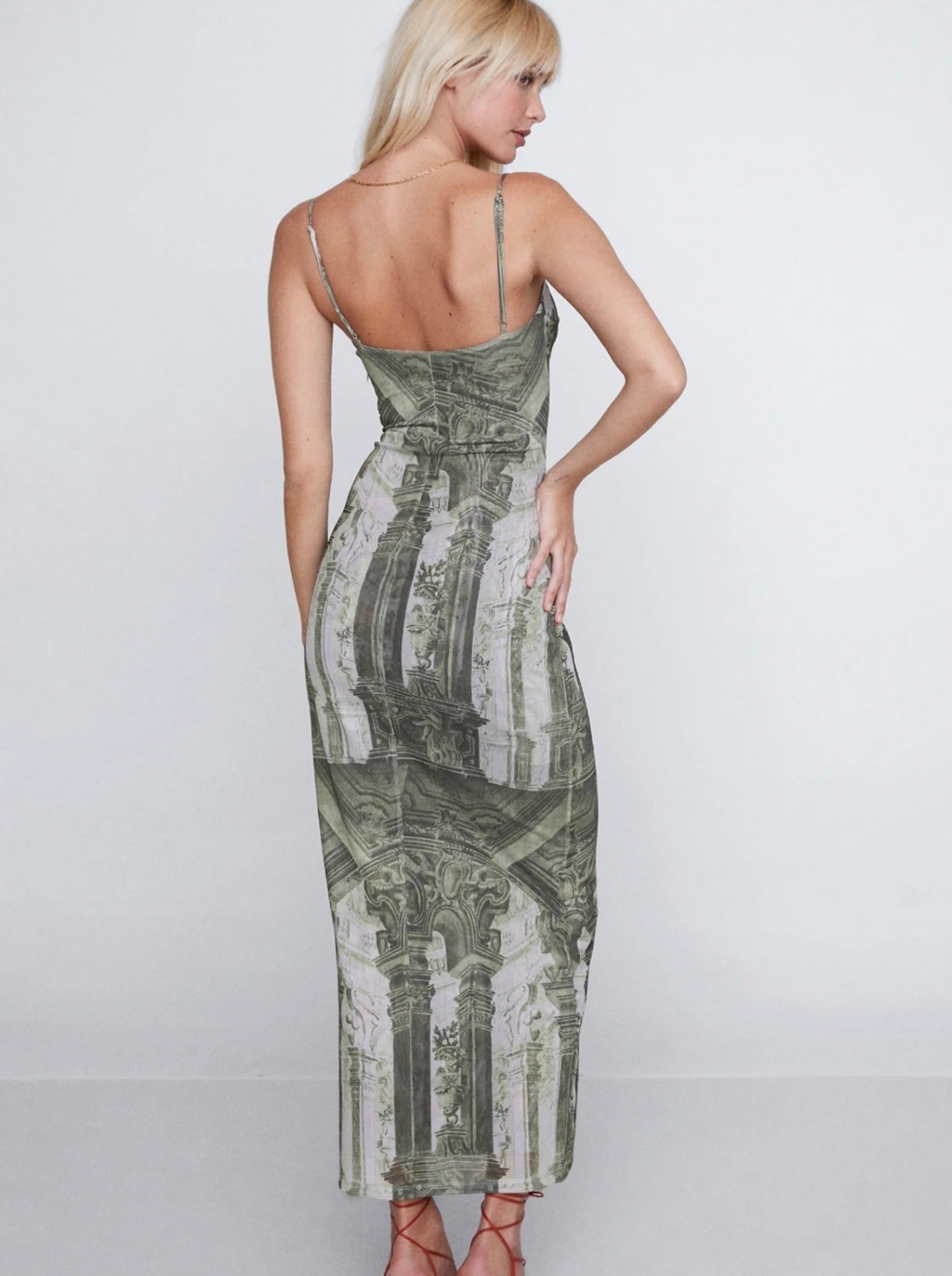 Jessy Printed Maxi Dress