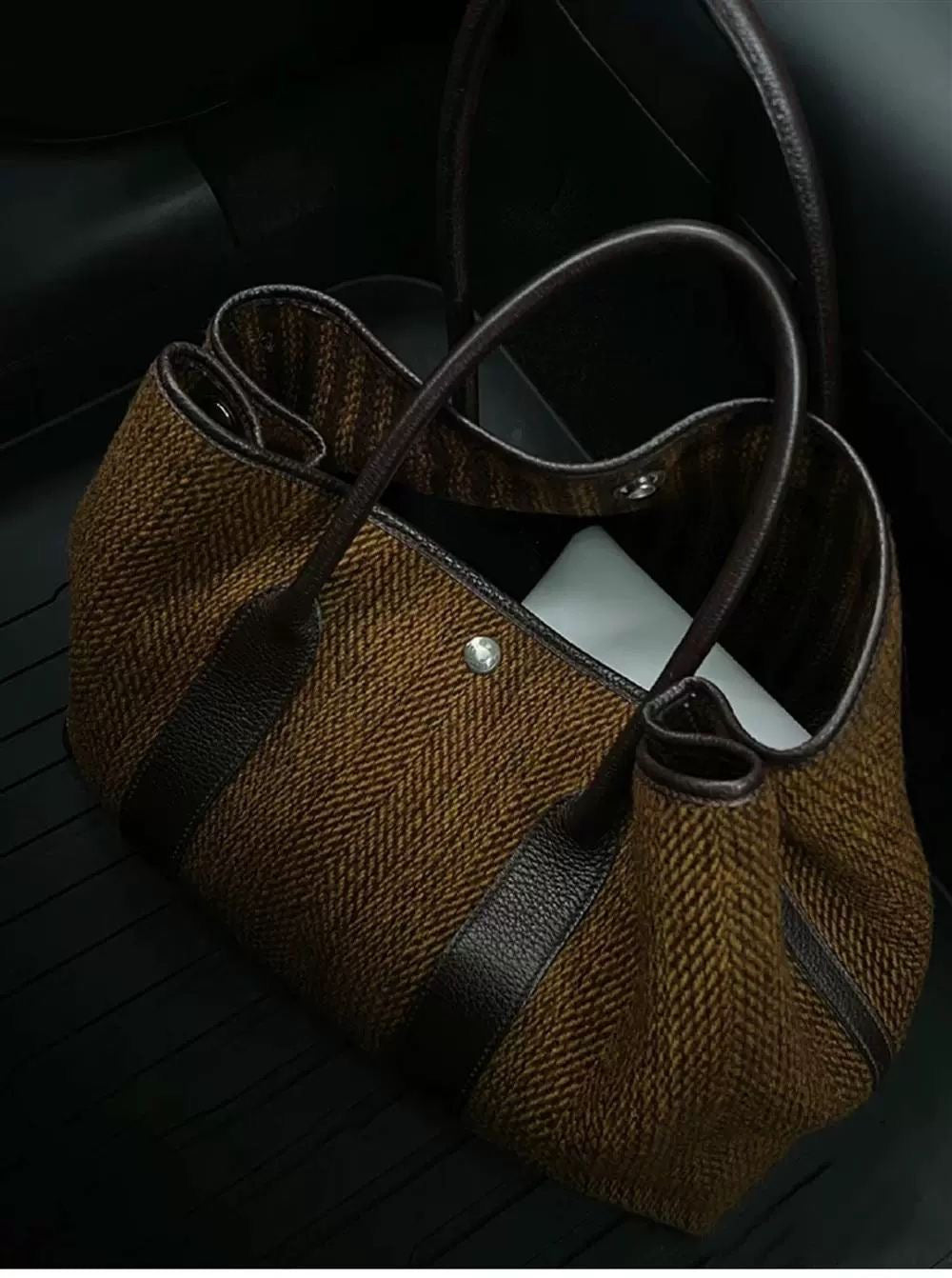 Thea Woven Tote Bag