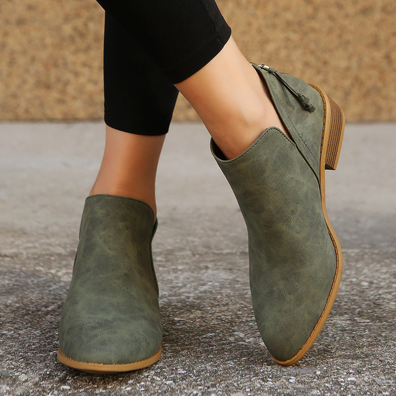 Better Out West Slip On Booties