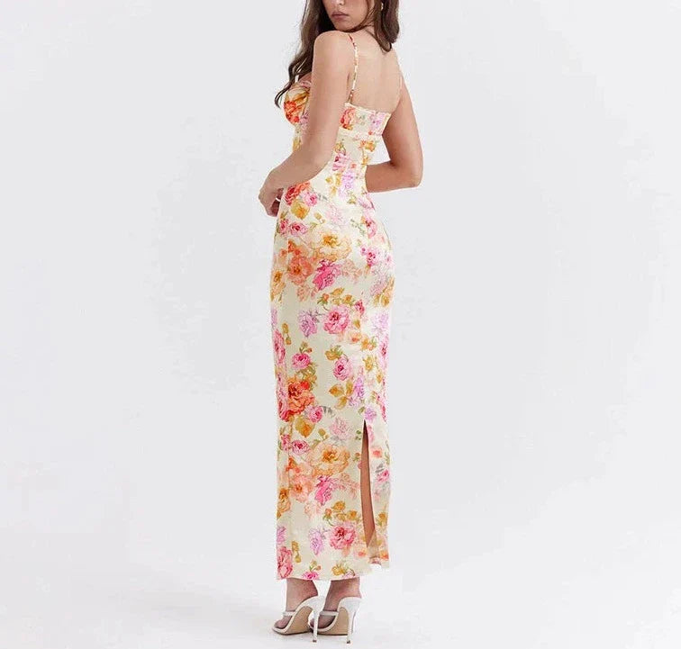 Aliviana Floral Maxi Dress