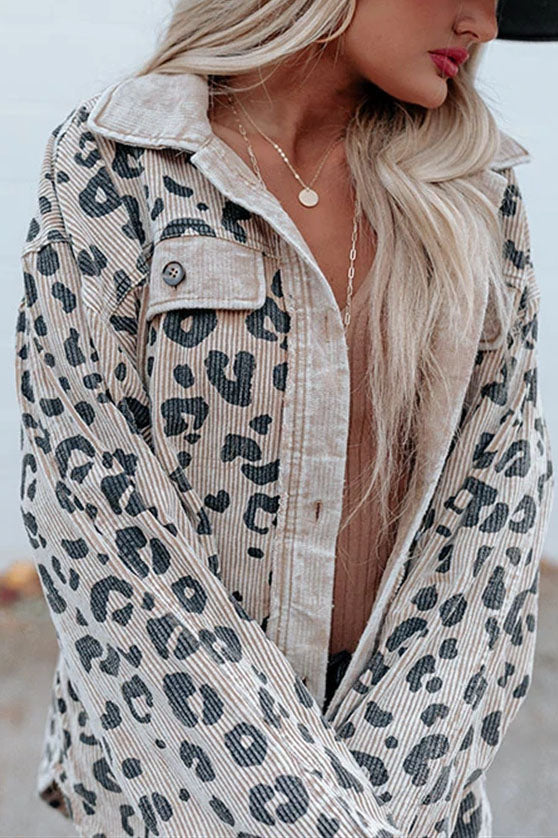 Bold Choices Leopard Coat