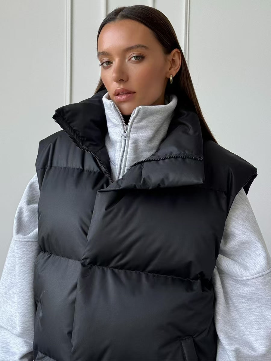 Diya Sleeveless Puffer Vest