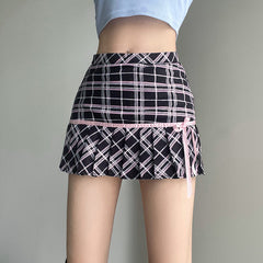 Deliah Peliated Mini Skirt