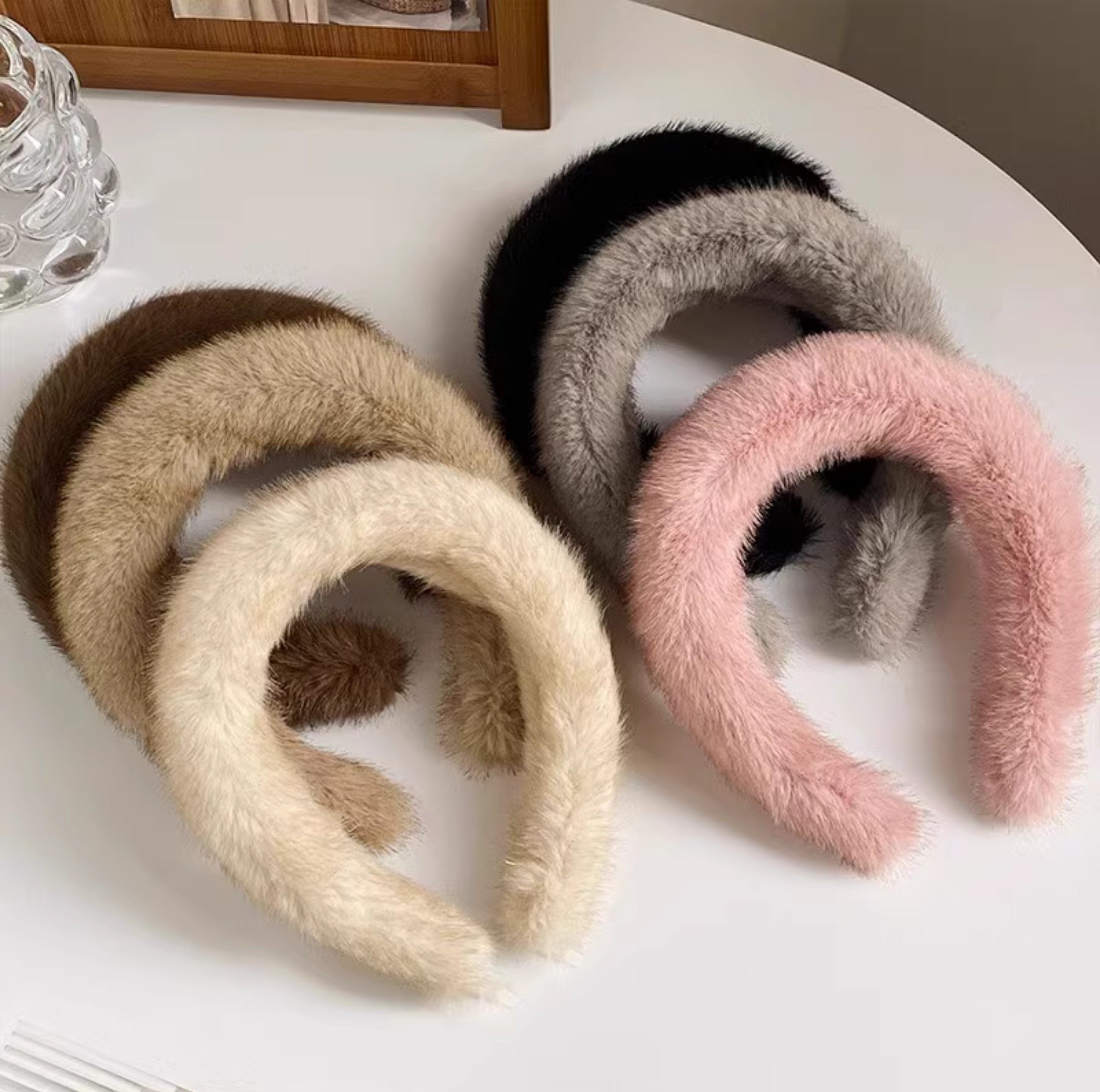 Dima Faux Fur Headbands