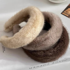 Dima Faux Fur Headbands