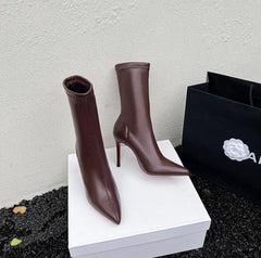 Keara Pointed Toe Ankle Boots