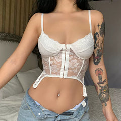 Chrislynn Cross-Strap Crop Top