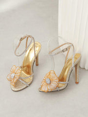 Liz Embellished Butterfly High Heels