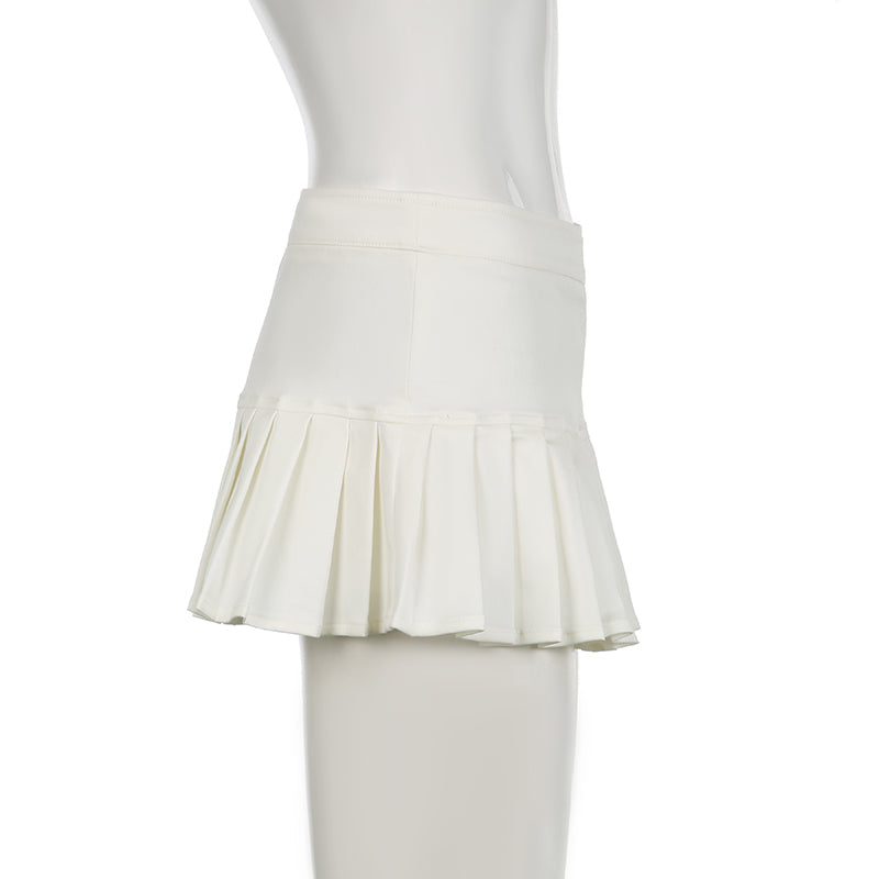 Clair Pleated Mini Skirt