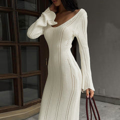 Isla Knit Maxi Dress