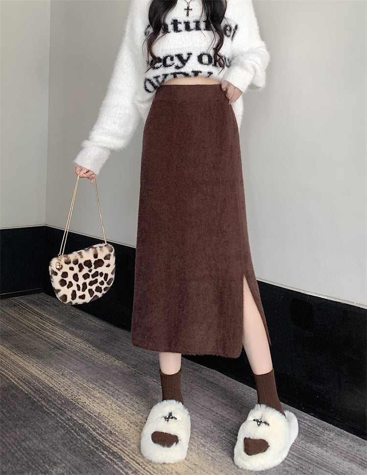 Abby Cozy Midi Skirt