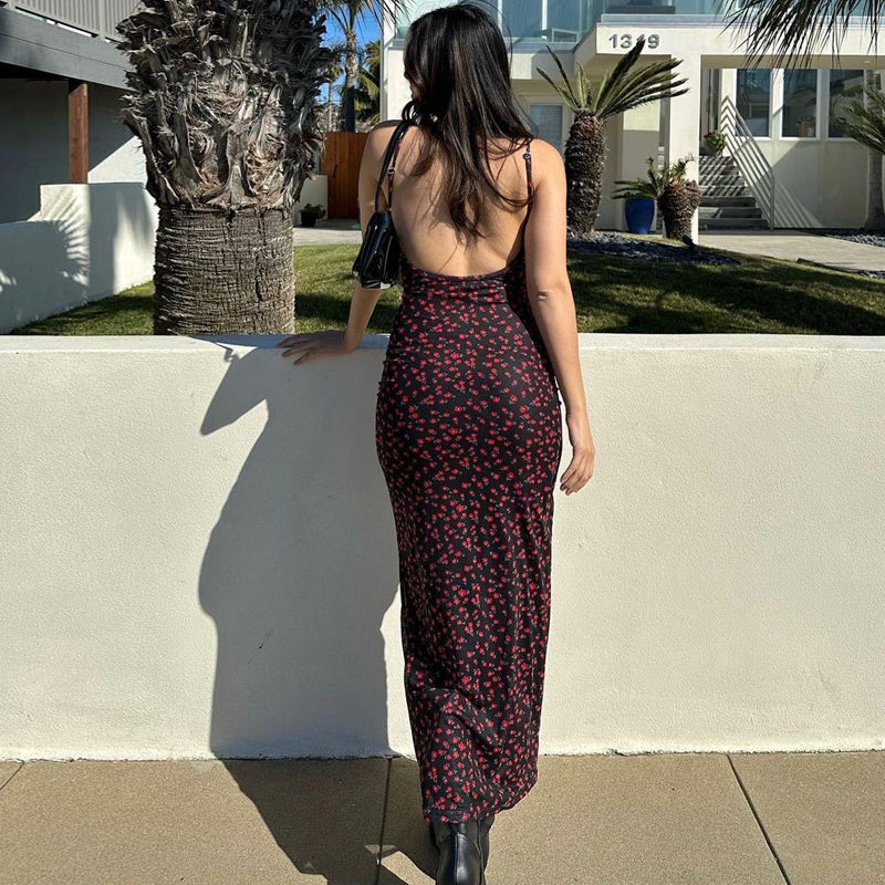 Davis Backless Maxi Dress