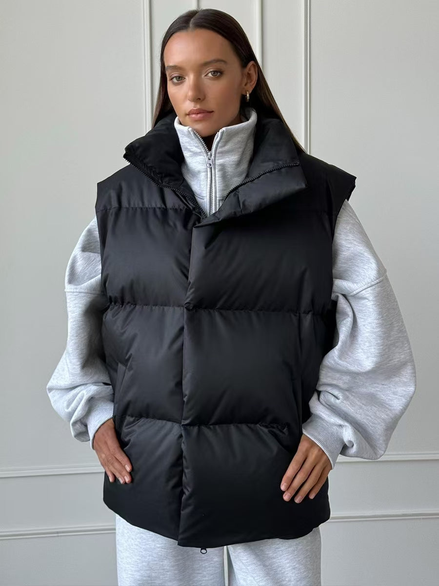 Diya Sleeveless Puffer Vest