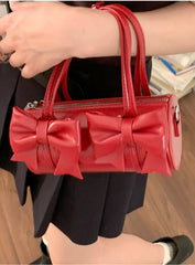 Maya Bow Accent Shoulder Bag