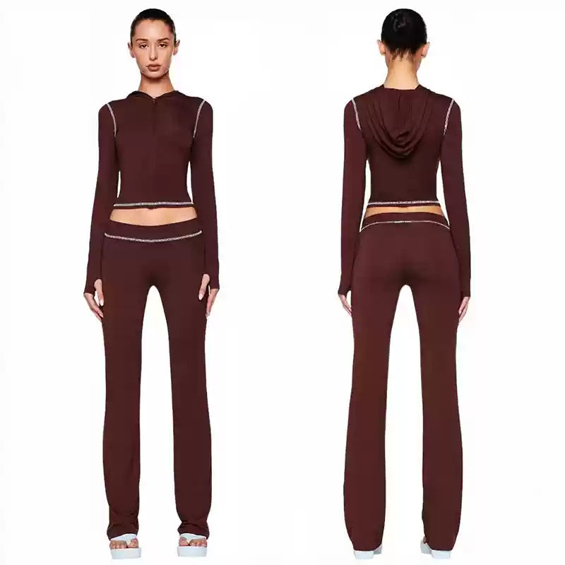 Holley Slim Fit Top & Pants Set