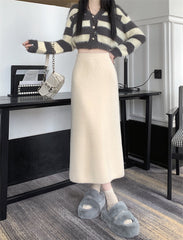 Abby Cozy Midi Skirt