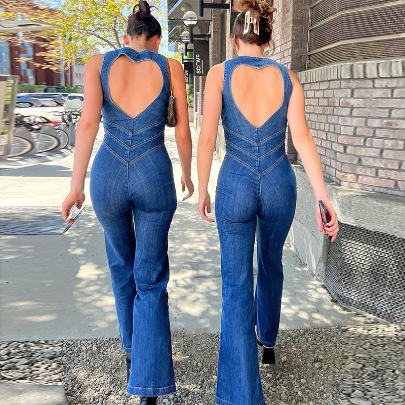 Melodi Denim Jumpsuit