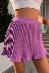 Accio Pleated Mini Skirt